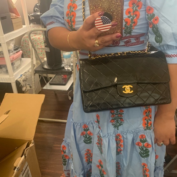 Authentic Vintage Chanel Double Flap - Picture 15 of 16